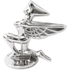 Goddess Hood Ornaments for Cars Angel Logo Car Front Bonnet Stand Cars Metal Stickers Universal 3D Emblem Badge Auto Sticker Symbol Ornament for Trucks Vehicle (Goddess Chrome)