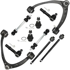 Control Arm Kit 13 PCS, for Cadillac 2002-2006 Escalade, for Chevy Avalanche 1500/ Silverado 1500/ Suburban 1500/ Tahoe, for GMC Sierra 1500/ Yukon/Yukon XL 1500, K80942 K6541 K8987 ES3493T ES3488