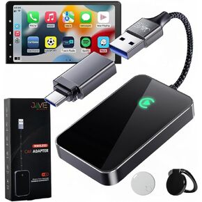 2024 Wireless CarPlay Adapter for iPhone, iOS10+. No Android Auto. CarPlay Wireless Adapter for Cars. No Android Auto