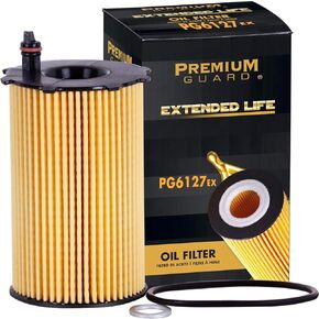 PG6127EX Extended Life Oil Filter up to 10,000 Miles | Fits 2018-14 Kia Sorento, 2018-15 Sedona, 2016-14 Cadenza, 2016 Sportage, 2018-13 Hyundai Santa Fe, 2019-13 Santa Fe XL, 2017-12 Azera