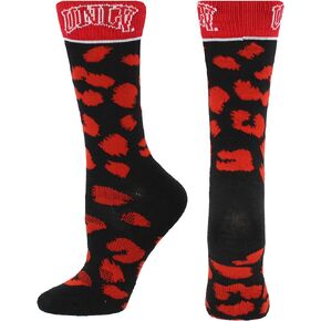 TCK UNLV Rebels Socks Womens Savage Crew Socks