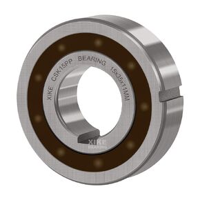 XiKe 1 Pack CSK15PP Bearings 15x35x11mm, One Way Bearing with Keyway Sprag or Clutch Freewheel Backstop.