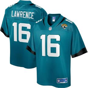 NFL PRO LINE Men's Trevor Lawrence Teal Jacksonville Jaguars Replica Jersey