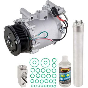 AC Compressor & A/C Kit For Honda Civic Si Sedan 2006 2007 2008 2009 2010 2011 - BuyAutoParts 60-81574RK NEW