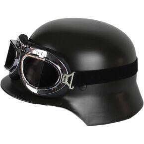 خوذة SYLPHID WW2 M35 مع نظارات واقية، خوذة المظلي الألماني Fallschirmjager لإمدادات الحرب العالمية in Kuwait