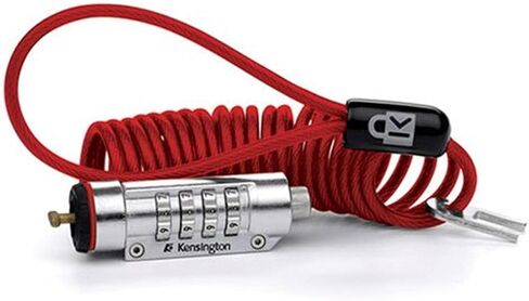 Kensington K64576US ComboSaver Portable Notebook Computer Lock (Red) in Saudi Arabia