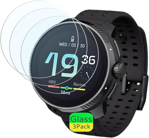 متوافق مع واقي شاشة سباق SUUNTO (3 عبوات) SmartWatch 9H من الزجاج المقسى الخالي من الفقاعات in Saudi Arabia
