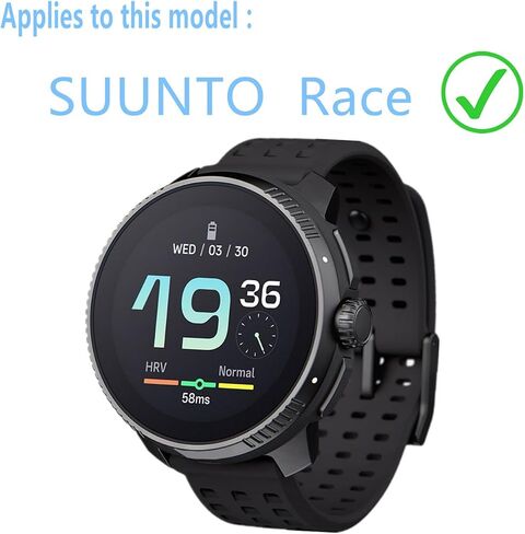 متوافق مع واقي شاشة سباق SUUNTO (3 عبوات) SmartWatch 9H من الزجاج المقسى الخالي من الفقاعات in Saudi Arabia
