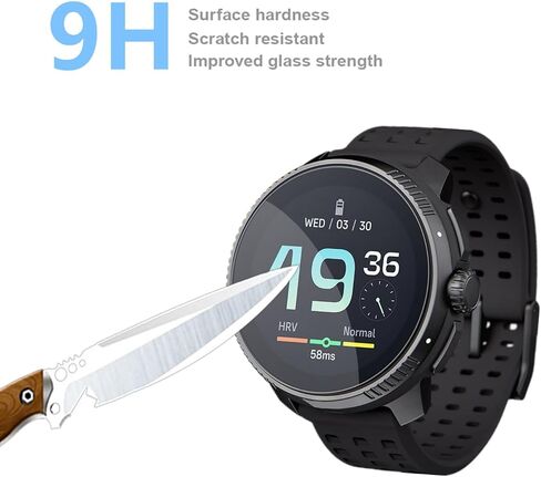 متوافق مع واقي شاشة سباق SUUNTO (3 عبوات) SmartWatch 9H من الزجاج المقسى الخالي من الفقاعات in Saudi Arabia