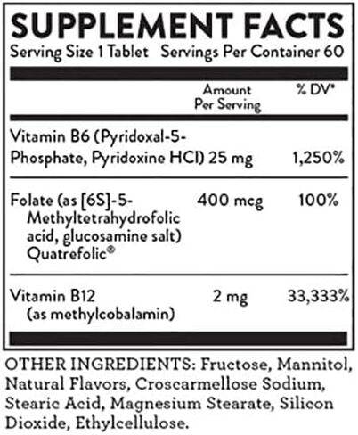 Hallelujah Diet B12, B6 & Folate Dietary Supplements � Cherry Flavored Sublingual Vitamins (60 Tablets) in Saudi Arabia