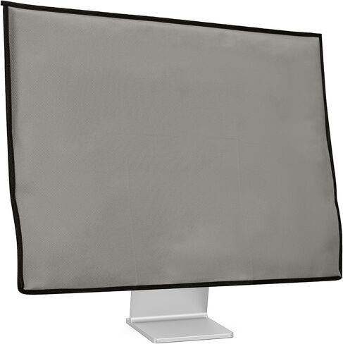 kwmobile Cover Compatible with Apple iMac 27" / iMac Pro 27" - 4-in-1 Case for Monitor and Accessories - Light Grey in Saudi Arabia