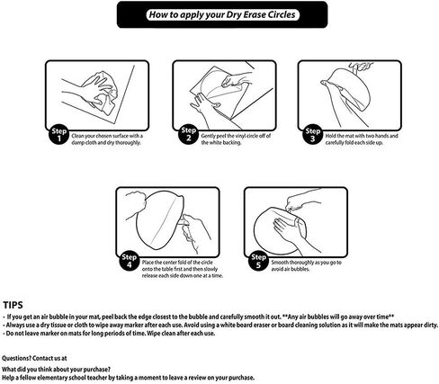 10 قطع ذاتية اللصق مقاس 11.8 × 11.8 بوصة، ملصقات ملصقات بنقاط دائرية جافة للمسح لغرفة الطفل ورياض الأطفال ورسومات تعليم الرسم على السبورة السوداء - ورق اتصال سبورة الطباشير (أصفر داكن) in Kuwait