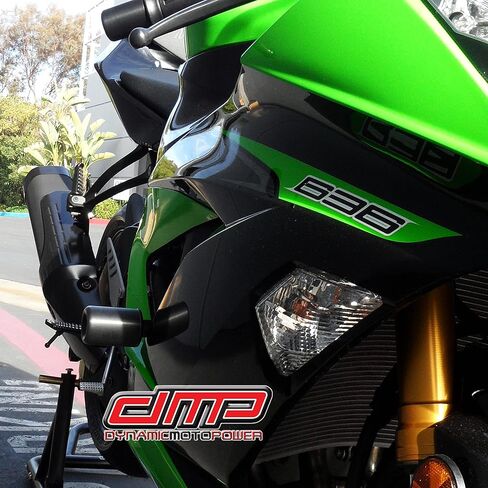 كاواساكي ZX6R ZX-6R ZX6RR ZX636 2013 2014 2015 2016 2017 2018 أسود بدون قطع الإطار المتزلجون يناسب نماذج ABS وغير ABS - 750-4449 - صنع في الولايات المتحدة الأمريكية in Kuwait