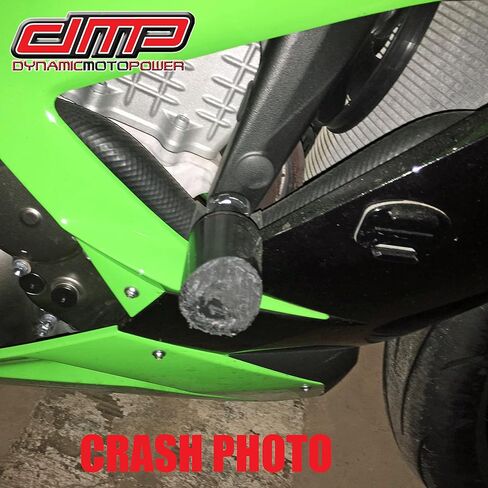 كاواساكي ZX6R ZX-6R ZX6RR ZX636 2013 2014 2015 2016 2017 2018 أسود بدون قطع الإطار المتزلجون يناسب نماذج ABS وغير ABS - 750-4449 - صنع في الولايات المتحدة الأمريكية in Kuwait
