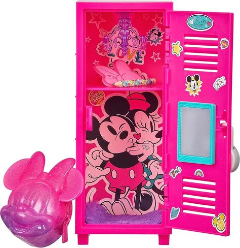 REAL LITTLES Disney - Minnie Mouse Locker and Exclusive Backpack. Customize Your Locker with 10 Surprises in Kuwait