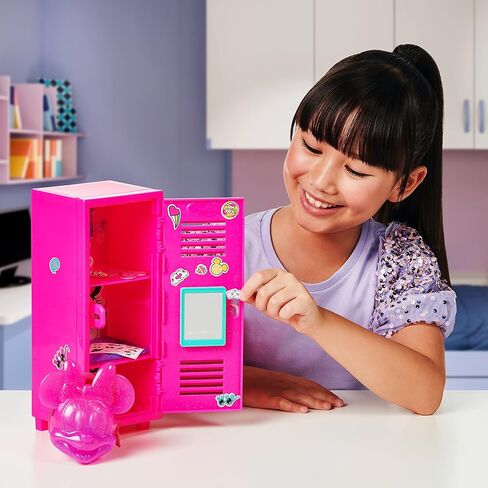 REAL LITTLES Disney - Minnie Mouse Locker and Exclusive Backpack. Customize Your Locker with 10 Surprises in Kuwait