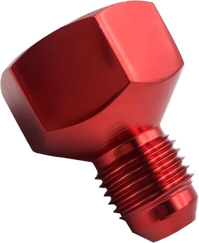 10AN to 6AN Fitting Adapter Female -10 AN to Male Flare 6 AN Reducer Fuel Line Hose Fittings Aluminum Black in Saudi Arabia