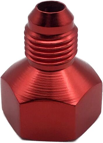 10AN to 6AN Fitting Adapter Female -10 AN to Male Flare 6 AN Reducer Fuel Line Hose Fittings Aluminum Black in Saudi Arabia