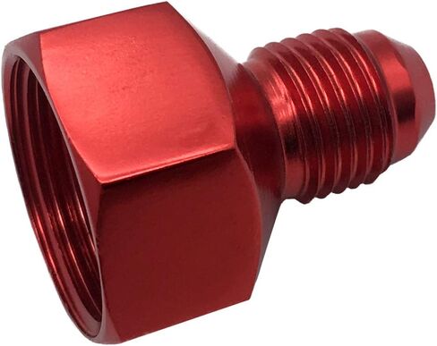10AN to 6AN Fitting Adapter Female -10 AN to Male Flare 6 AN Reducer Fuel Line Hose Fittings Aluminum Black in Saudi Arabia