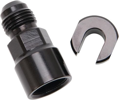 تركيب محول Edelbrock 644113 EFI -6 ذكر إلى 5/16 بوصة Sae Quick DisConnect أنثى برغي نوع Blk لمسة نهائية مؤكسدة. in Saudi Arabia