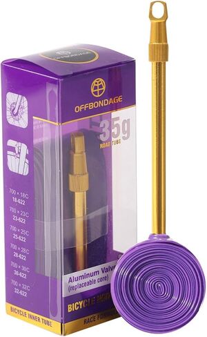 700x18C/23C/25C/28C/30C/32C الطريق الدراجة أنبوب داخلي من البولي يوريثان لإطار دراجة 60/80 مللي متر الألومنيوم بريستا صمام خفيفة in Kuwait