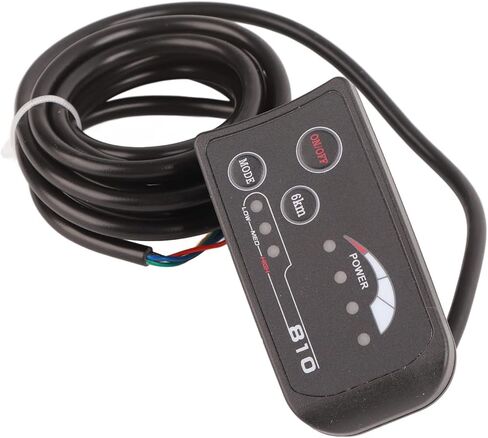 810 Led Display for Electric Bike, Ecotric 36V 810 Display,E Bike LCD Display Panel with 5 Wire Cable Control, Enhanced Control and Monitoring for Electric Bikes in Kuwait