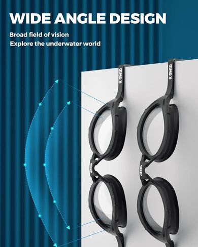 OMID Swim Goggles, Polarized Swimming Goggles, Anti-Fog for Men Women Adult in Kuwait