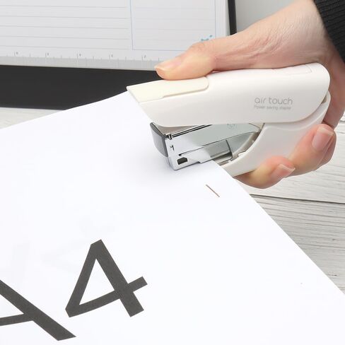 MEI YI TIAN Effortless Stapler Heavy Duty Office Desktop Staplers Power Saving Manual Stapling Low Force Small Black Stapler 20 Sheet Capacity for Desk Office School Home in Saudi Arabia