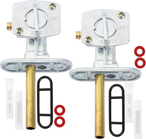 Fuel Petcock Valve Switch Compatible with Yamaha BW200 BW200E BW80 FZR600 FZR600R PW80 RT100 TTR125 WR250F WR250W WR250Z WR400F WR426F WR450F WR500Z XJ750M XT600E Pack of 2 in Saudi Arabia