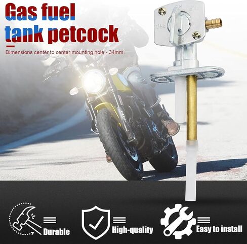 Fuel Petcock Valve Switch Compatible with Yamaha BW200 BW200E BW80 FZR600 FZR600R PW80 RT100 TTR125 WR250F WR250W WR250Z WR400F WR426F WR450F WR500Z XJ750M XT600E Pack of 2 in Saudi Arabia