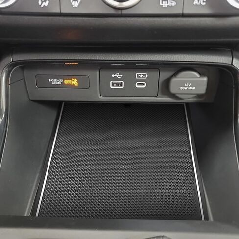 سجادات Auovo المضادة للغبار متوافقة مع Honda CRV CR-V 2023 2024 وسادة فتحة الباب وملحقات السيارات الداخلية وبطانات وحدة التحكم المركزية وبطانات الأبواب وبطانات حامل الأكواب (17 قطعة/المجموعة) (برتقالي) (محدث) in Kuwait