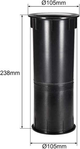 uxcell 96mm x 238mm Speaker Port Tube Subwoofer Bass Reflex Tube Bass Woofer Box 1pcs in Saudi Arabia