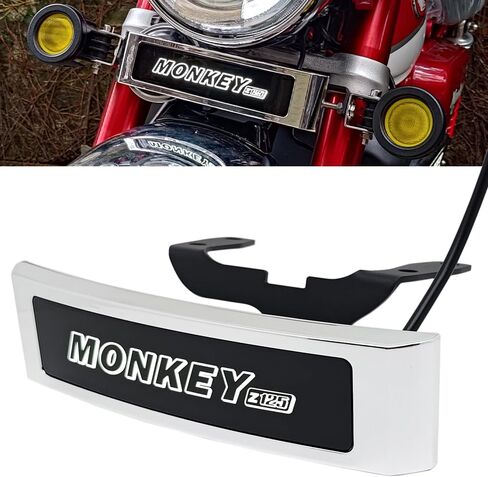 مجموعة الشعار الأمامي LED مع حزام أسلاك متوافق مع Monkey 125 Z125 2019-2023 in Kuwait
