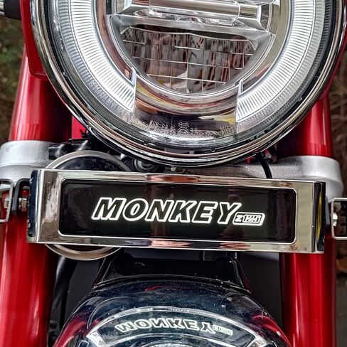 مجموعة الشعار الأمامي LED مع حزام أسلاك متوافق مع Monkey 125 Z125 2019-2023 in Kuwait