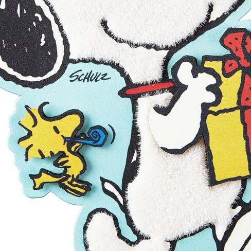 Hallmark Signature Peanuts Birthday Card (Snoopy, Happiness) in Saudi Arabia