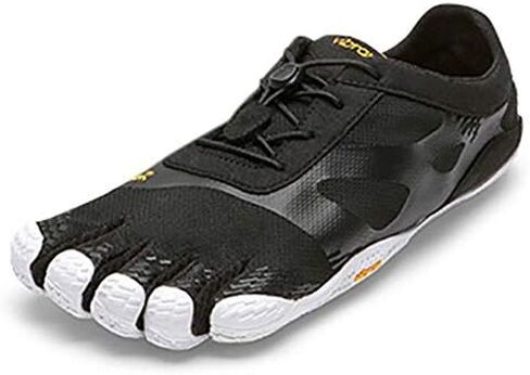 Vibram FiveFingers للرجال KSO Evo (أسود/أبيض، رقم_12) in Saudi Arabia