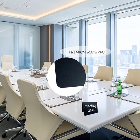 12 قطعة من لافتات السبورة الصغيرة مقاس 4 × 3 بوصة لعلامة الطباشير، لافتات الطاولة المحجوزة، سهلة الكتابة والمسح، ملصقات الطعام لبوفيه الحفلات، بطاقات المكان، ديكورات المناسبات، الزفاف، المخبز، لافتة سبورة صغيرة in Kuwait