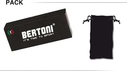 نظارات Bertoni للدراجات النارية والرياضات المتطرفة مع 4 عدسات قابلة للتبديل متضمنة في إيطاليا - AF120B نظارات مبطنة للدراجات النارية in Kuwait
