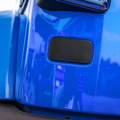 ABS Black Rear License Plate Deletion Panel Bracket Fit for Jeep JK 2007-2018, Durable License Plate Bracket in Saudi Arabia