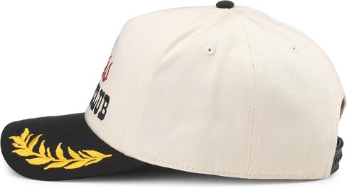 قبعة بيسبول أمريكان نيدل كورز بير روديو كلوب كابتن قابلة للتعديل، عاجي/أسود (24002A-COORS-IBLK) in Kuwait