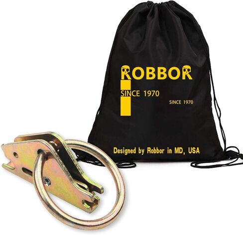 E-Track O Ring Tie Down Anchors WLL 1,500 رطل من الصلب شديد التحمل E Track Spring المناسب مع 2 في حلقة O لنظام ربط المسار الإلكتروني لتأمين البضائع في المقطورات المغلقة / المسطحة والشاحنات in Saudi Arabia