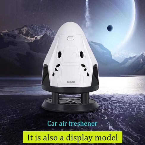ناشرات الروائح العلاجية مع مستشعر ذكي لوقوف السيارات، ضوء تنفس LED، منقي هواء USB، موزع روائح عطرية لاسلكي فائق الهدوء لديكور المنزل وغرفة السيارة (مركبة الفضاء التنين SpaceX) in Kuwait