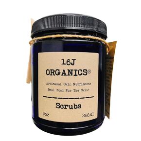 Honey Ginger Anise Body Scrub- Scrubs 9oz - Organic 100% Natural - Exfoliate & Treat Your Skin With All Food Grade Ingredients