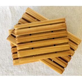 Cedar Wood Soap Saver - All Natural 3.5" x 5.5"