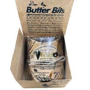 Pure Butter Bits lotion bars - Unscented & allergen-free - for extremely sensitive skin (200 JTB)