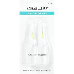 Spellbinders Fine Line Bottles, White