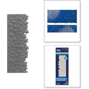 Starry Night 3D Emboss & Cut Folder from The Simon's Space Adventure Collection by Simon Hurley, White