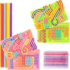 2Packs ألعاب تململ الحسية للأطفال الصغار الصغار ، لوحة النشاط الحسي للقلق ADHD التوحد ، تهدئة التوتر ، القلق للأطفال تخزين الحشوات للبالغين in Kuwait