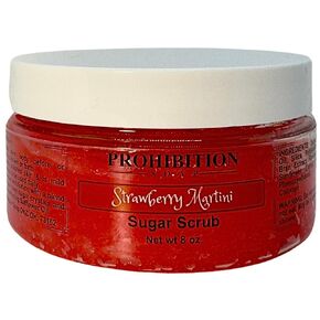 Sugar Scrub - Margarita - Paraben-Free Exfoliating Body Scrub Made With Pure Cane Sugar, Safflower Oil & Vitamin E 8 Oz