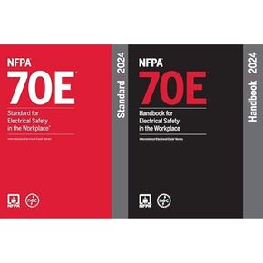NFPA 70E Paperback & Handbook Combo Set 2024 Edition Universal Stores N F P A